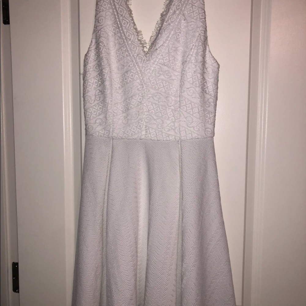 White lace dress